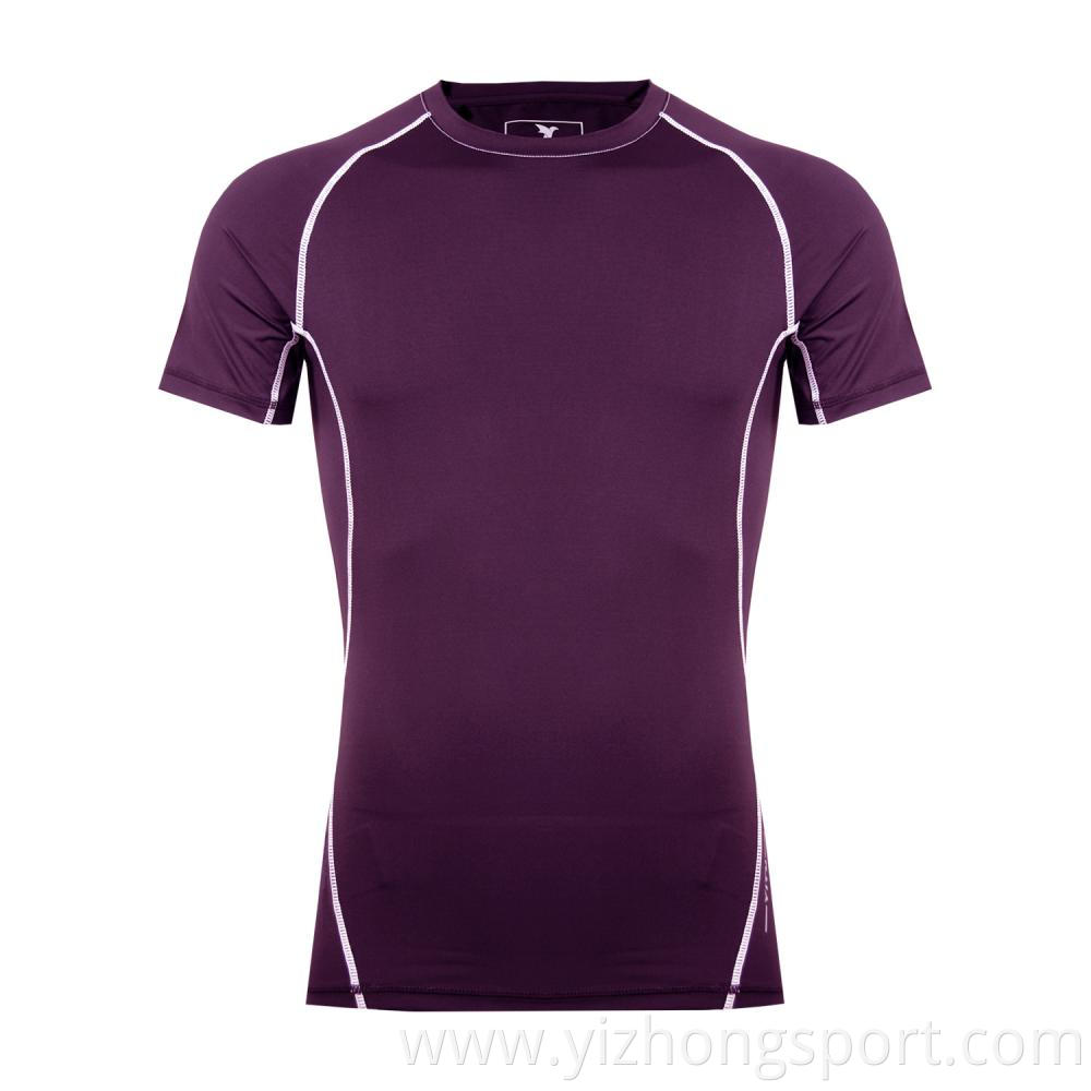 Fitness T Shirt Polyester Stretch